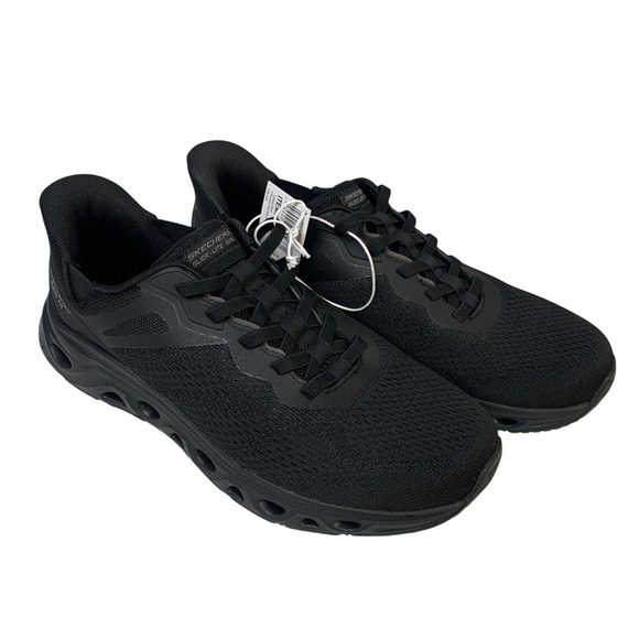 Skechers Other - Skechers Mens Size 11 Black Mesh Hands Free Swift Fit Athletic Sneaker Shoes
